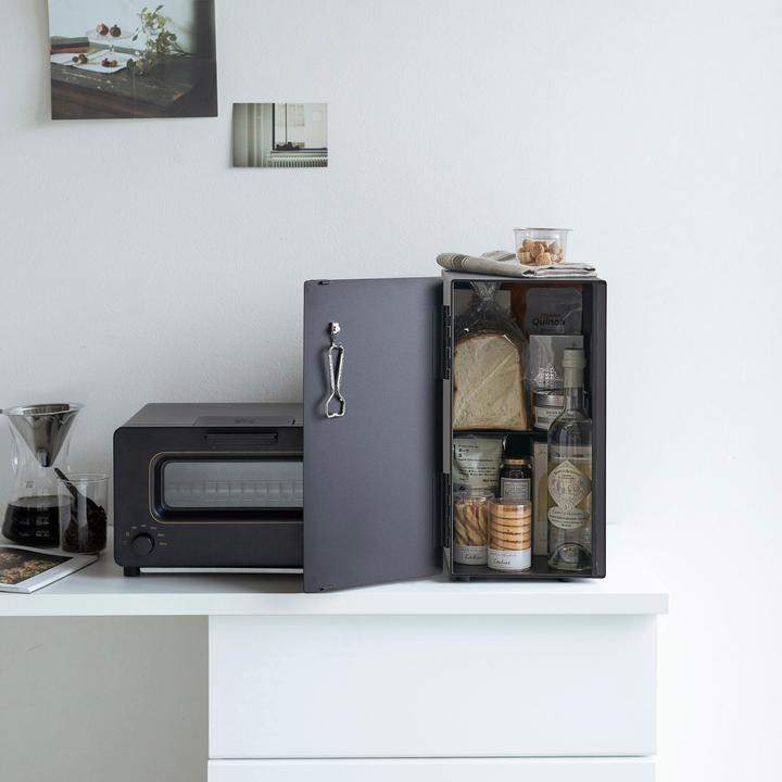 Actual product image Yamazaki High bread bin tower