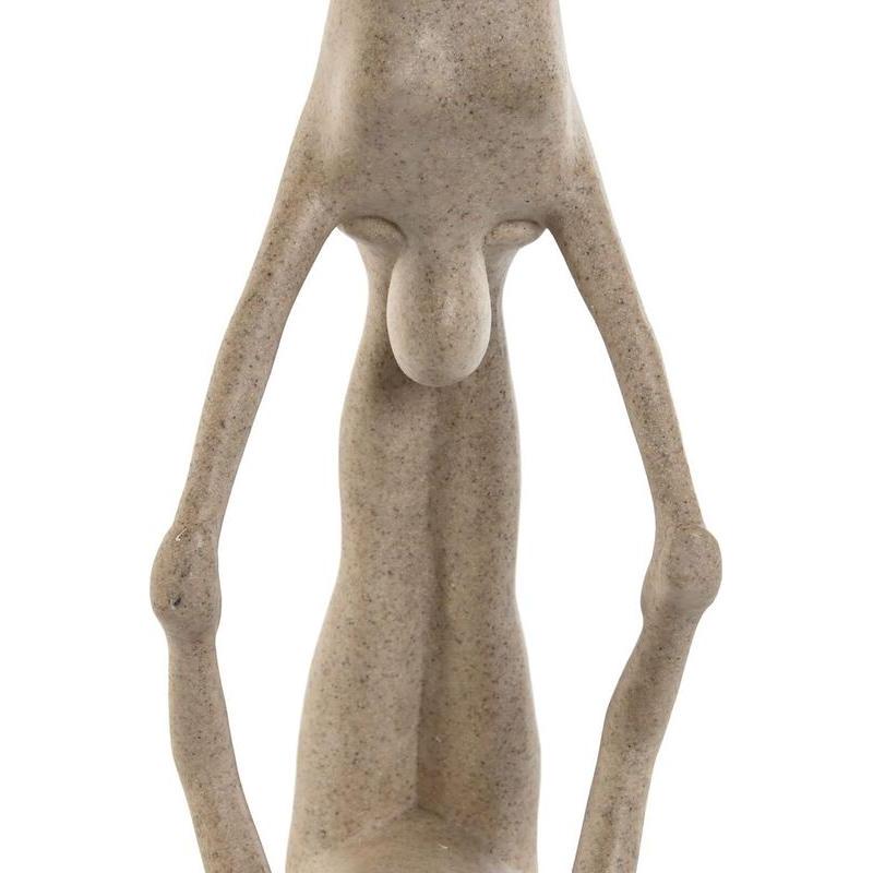 Thumbnail - Esprit, Deko Objekt, Deko-Figur Home Beige Yoga 29,5 x 8 x 28 cm