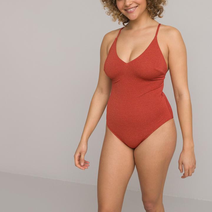 Image du produit La Redoute Collections Maillot de bain avec encolure ballerine (42)