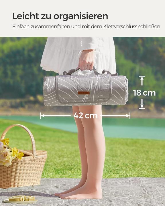 Immagine prodotto Songmics Picknickdecke mit Erdankern