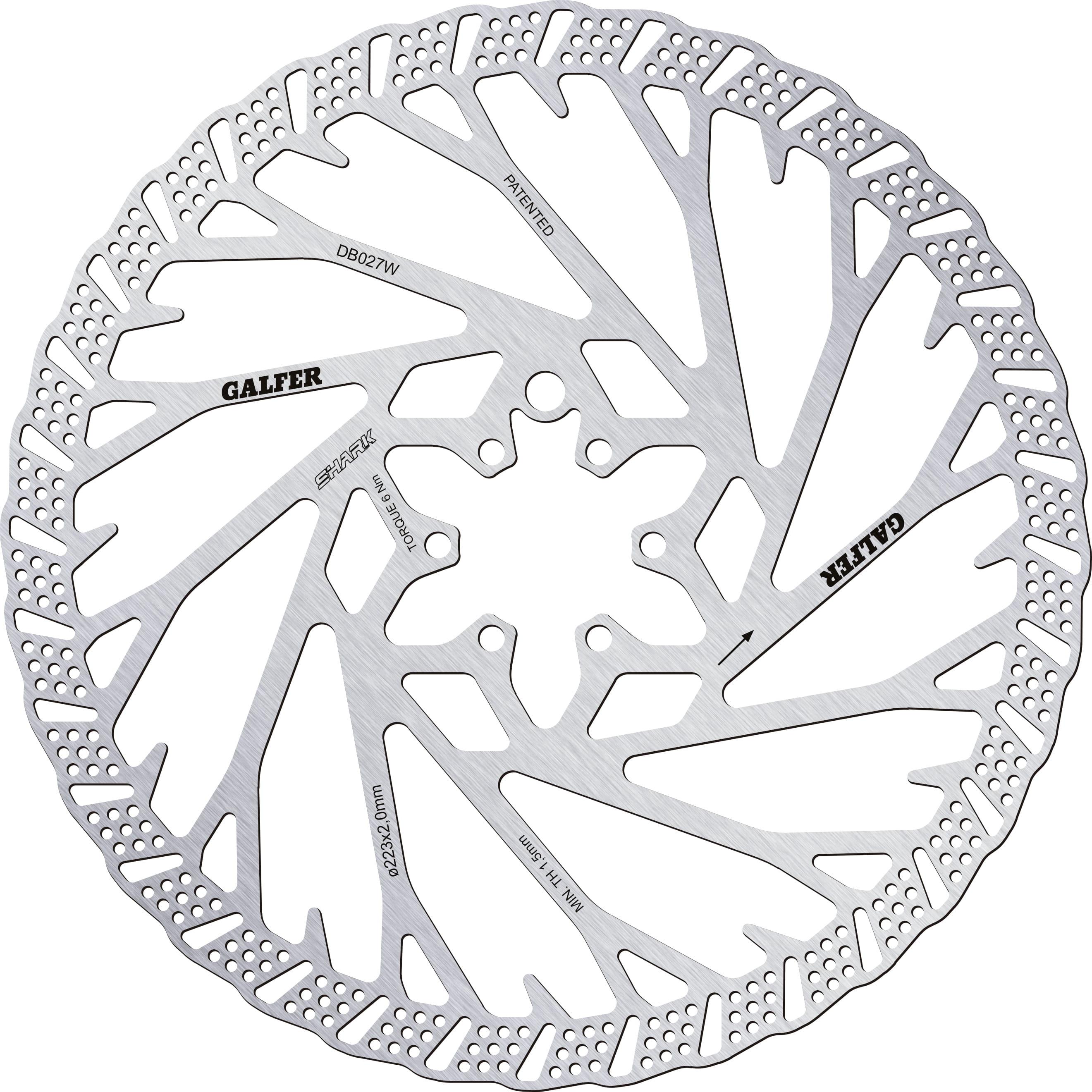 Galfer Bike, Bremsscheibe, (223 mm)