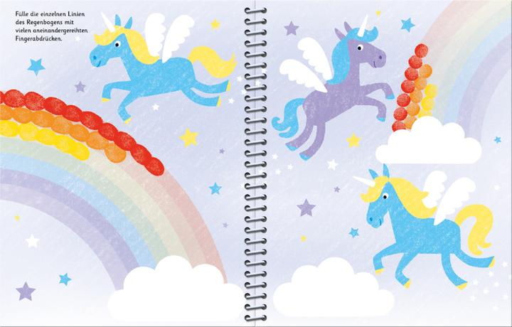 Produktbild Fingerstempeln: Einhörner und Feen