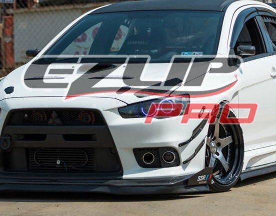 Produktbild Ezlip EZ Lippe pro universal flexibel - Spoilerlippe inkl. Montagematerial (Schwarz, 1x)