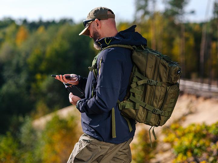 Actual product image Tracer 47577 Alpha Backpack 15,6 Green (40 l)