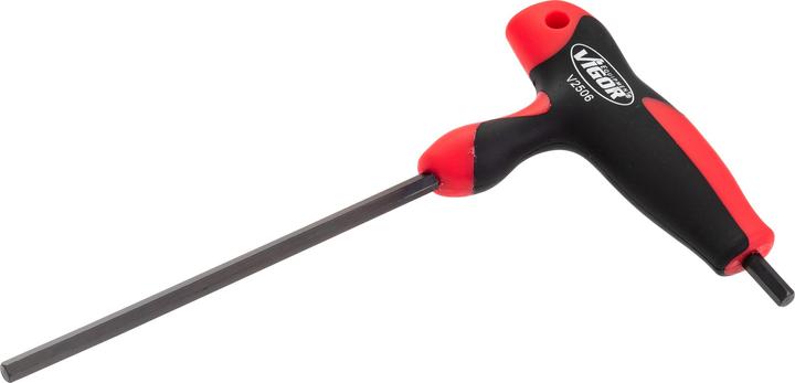 Produktbild Vigor Sechskant T-Griff Schraubendreher ∙ V2506 ∙ Innen Sechskant Profil ∙ 4 mm (Innensechskant)