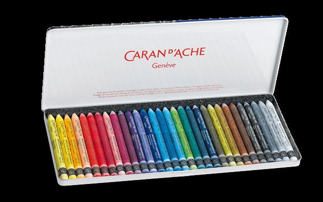 Produktbild Caran d'Ache Neocolor II Aquarelle Metallschachtel (30x)
