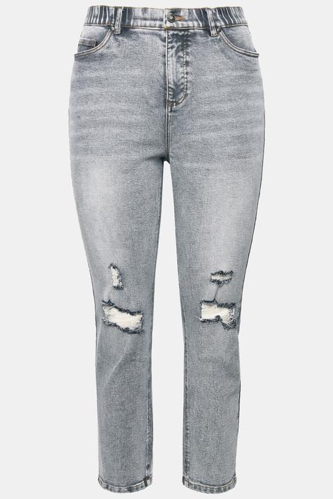 Actual product image Studio Untold Distressed Mom Jeans (42)