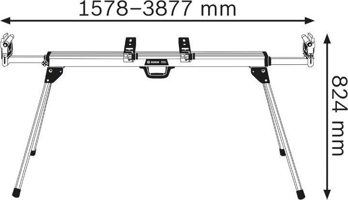 Actual product image Bosch Professional Gta 3800 (157 cm, 387.70 cm)