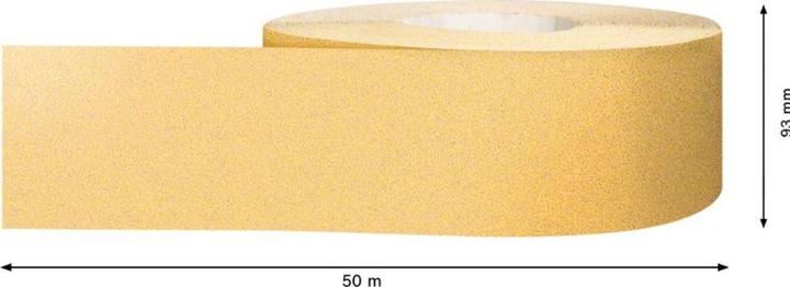 Produktbild Bosch Professional Zubehör EXPERT C470 Schleifpapierrolle zum Handschleifen, 93 mm x 50 m, G 60 (60)