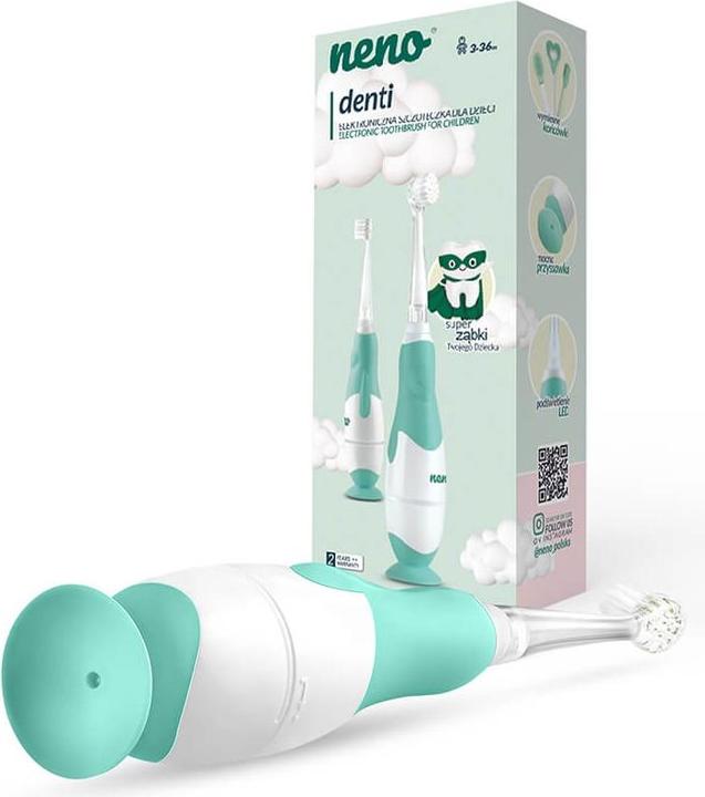 Image du produit Neno Brosse à dents électrique, 4 têtes de brosse incluses (Brosse à dents oscillo-rotative)