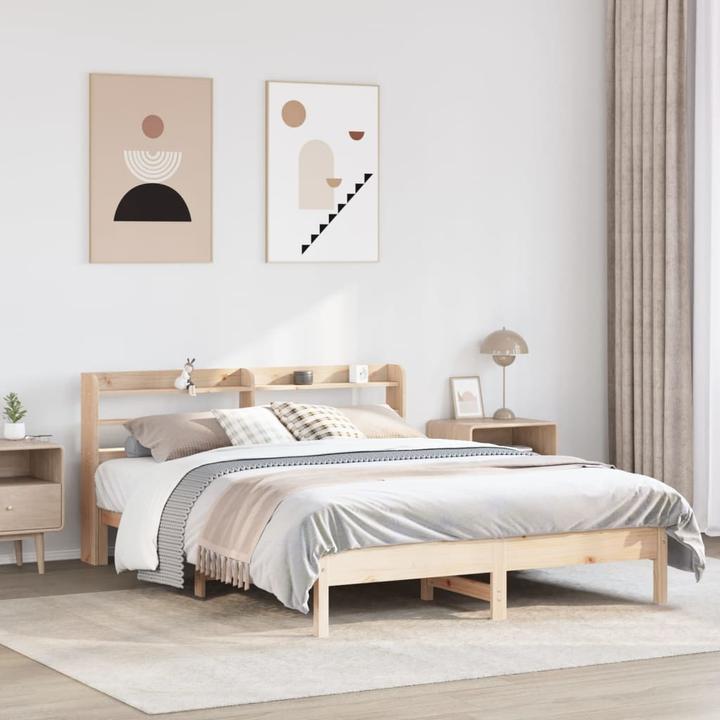 Image du produit vidaXL Lit sans matelas (140 x 190 cm)