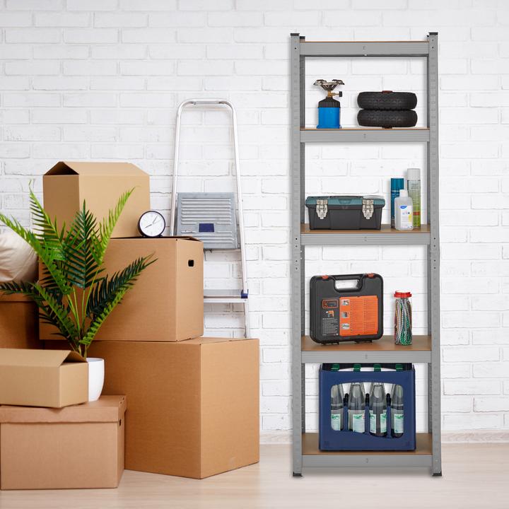 Produktbild Relaxdays 2x Schwerlastregal