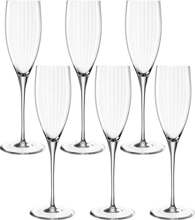 Image du produit Leonardo Flûte à champagne Poesia 250 ml, 6 pièces, Transparent (25 cl, 6 Verres, Flûtes à champagne)