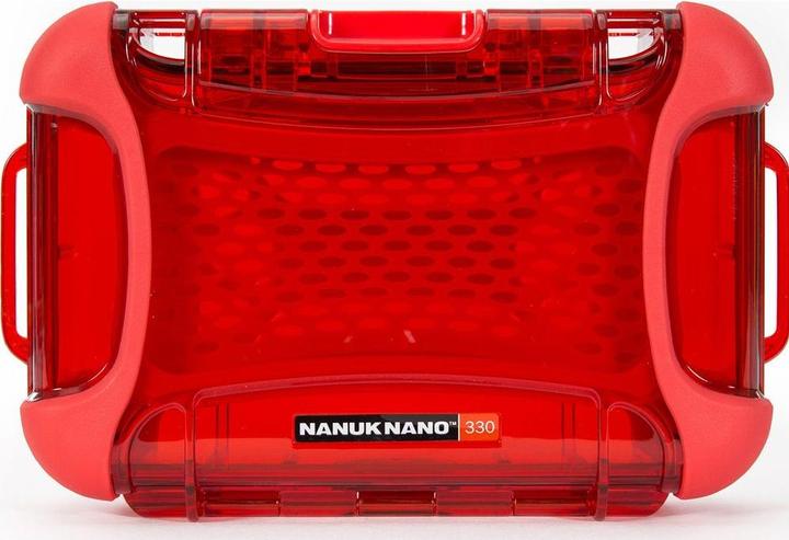 Actual product image Nanuk Outdoor Case Nano Case 330 Red (Photo case, 1.63 l)