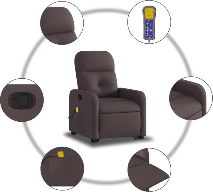 Image du produit vidaXL Massagesessel mit Aufstehhilfe