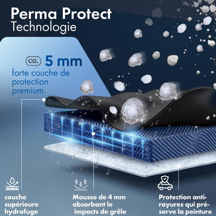 Actual product image Walser Car hail protection tarpaulin waterproof Car tarpaulin Perma Protect size 2 black