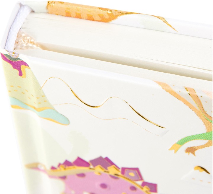 Image du produit Goldbuch Carnet de notes A5 Dinosaure (A5, Blanc, Couverture rigide)