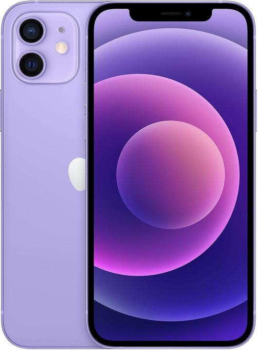 Produktbild Re!commerce iPhone 12 (128 GB, Violett, 6.10", 12 Mpx, SIM + eSIM, A / Wie neu)
