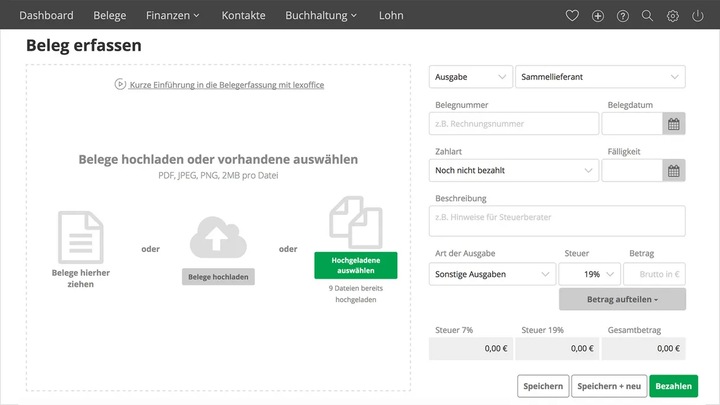 Actual product image Lexware lexoffice - XL (365 days) (Download) (1 User, 12 months)