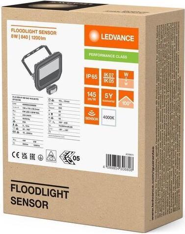 Image du produit Ledvance FL 10 SN P 8W 1K2LM (1200 lm, IP65)