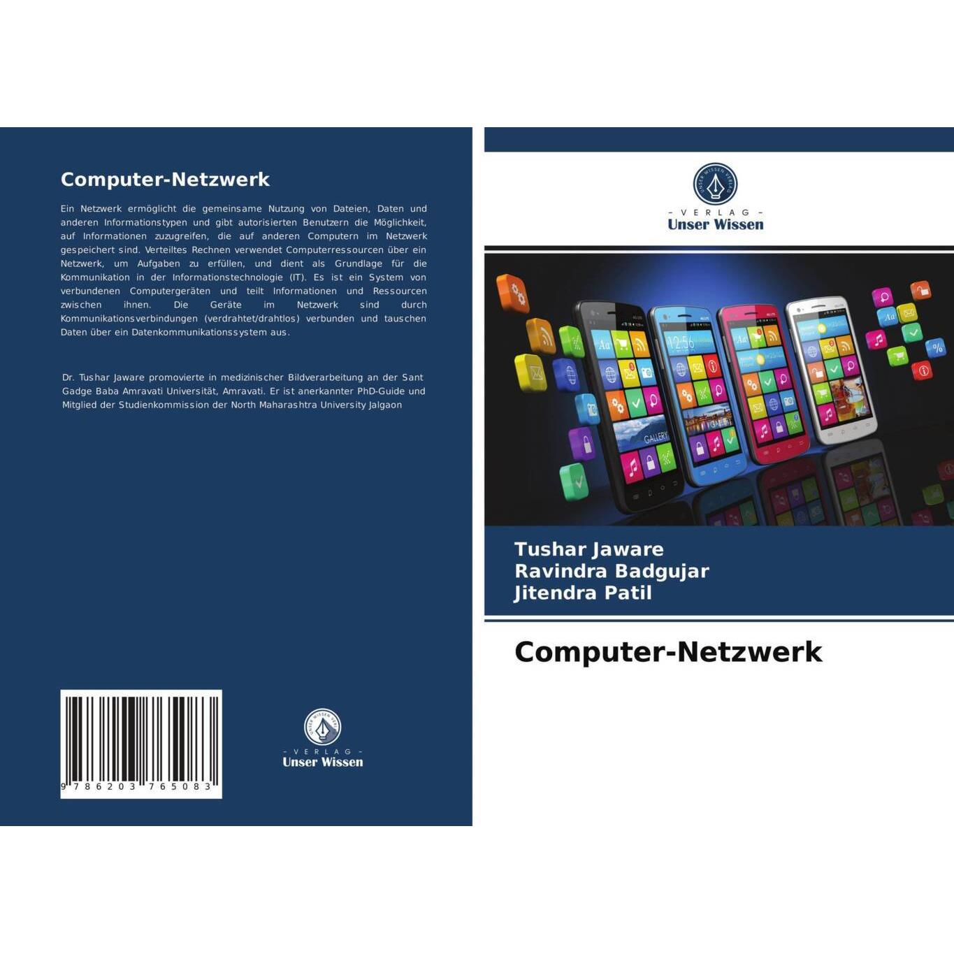 Computer-Netzwerk, Fachbücher von Jitendra Patil, Tushar Jaware, Ravindra Badgujar