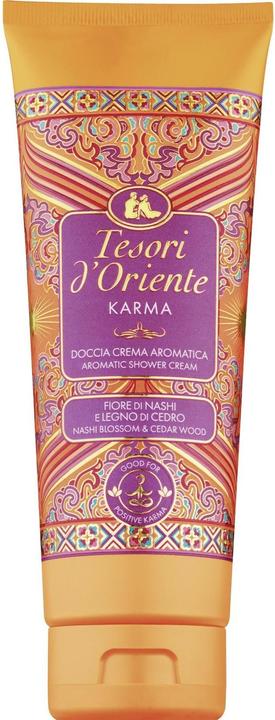 Actual product image Tesori d'Oriente Karma Shower Aromatic Cream Nashi Flower and Cedar Wood 250ml (250 ml)