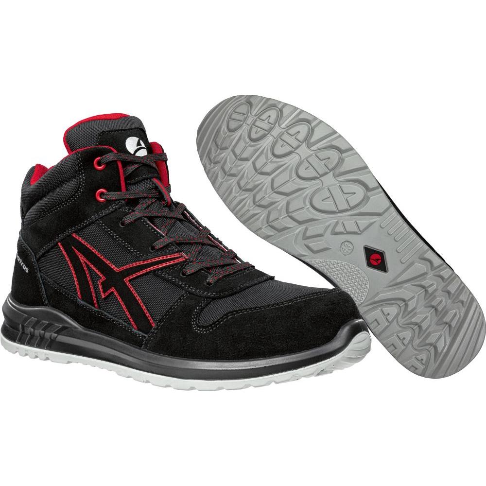 Albatros, Sicherheitsschuhe, CLIFTON MID SRC 638700210000038 Sicherheitsstiefel S3 Schuhgrösse (EU): 38 Schwarz, Rot 1 (...