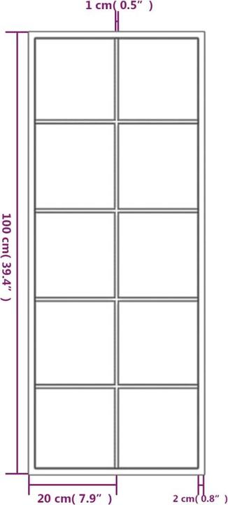 Immagine prodotto vidaXL Vadin (40 x 40 cm)