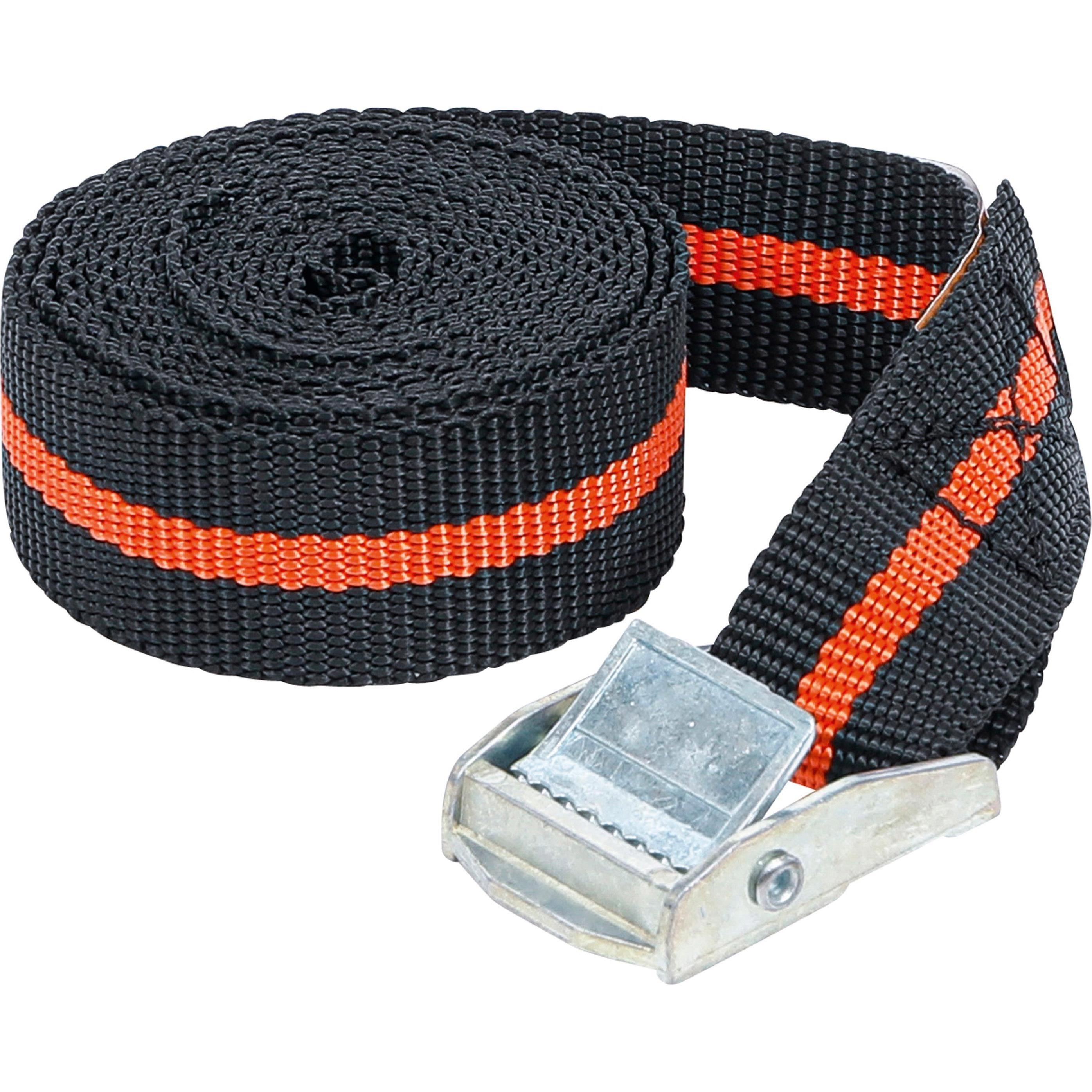 BGS, Zange, Spannband mit Schnellverschluss 2,5 m x 25 mm (2500 mm)