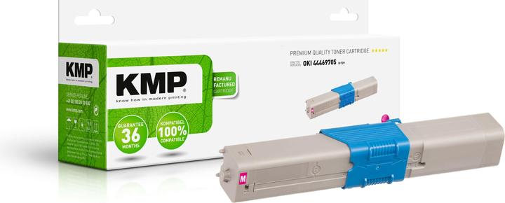 KMP Toner remplace 44469705 Magenta 2000 pages (M)