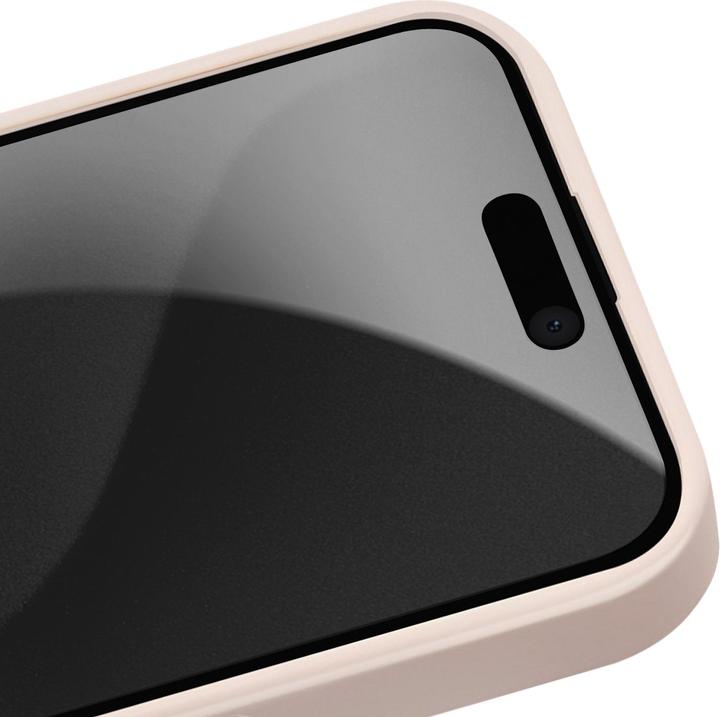 Image du produit Guess GUHCP15L4GMGPI iPhone 15 Pro 6.1" różowy/pink hardcase 4G Big Metal Logo (Apple iPhone 15 Pro)