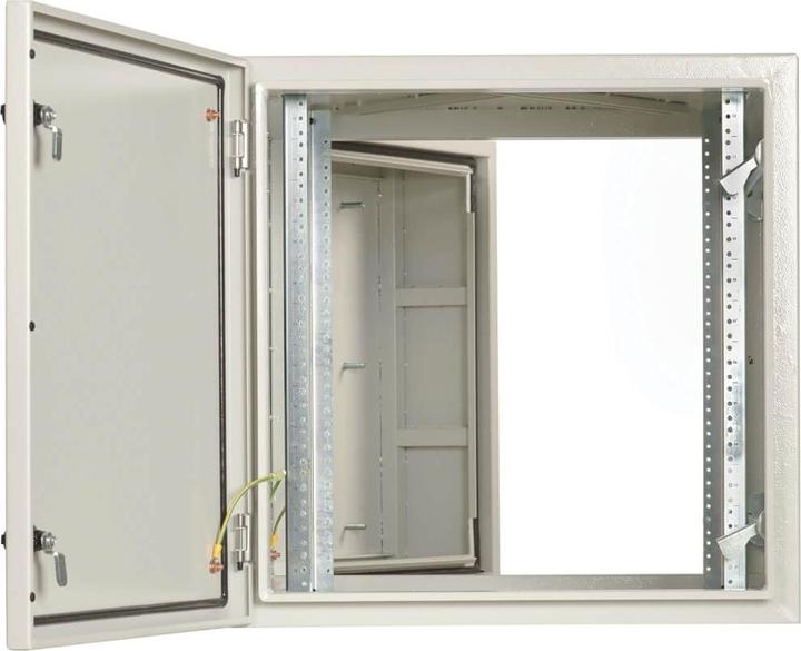 Eaton TRIPPLITE SmartRack Industrial Enclosure with Lock - NEMA 4 Wall Mount 81,28cm 32Zoll Depth 12 (10.87 HE, 19 Zoll Rack)