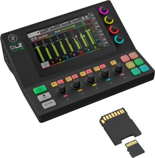 Produktbild Mackie Mischpult DLZ Creator XS Streaming Mixer mit SD-Karte (Studio- und Livemixer)