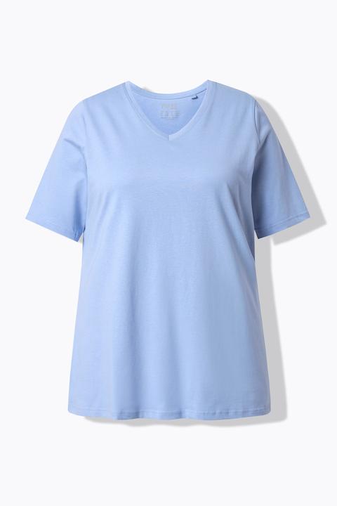 Actual product image Ulla Popken 2 Pack of Eco Cotton Basic Tees (54)