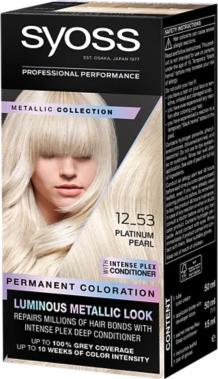Actual product image Syoss Colour Metallic Reflexes 12 53 Platinum Pearl (12_53)