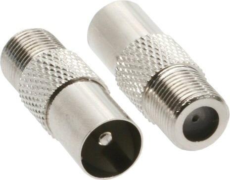 InLine IEC- Stecker (Antenne) auf F-Buchse (Stecker und Verbinder)