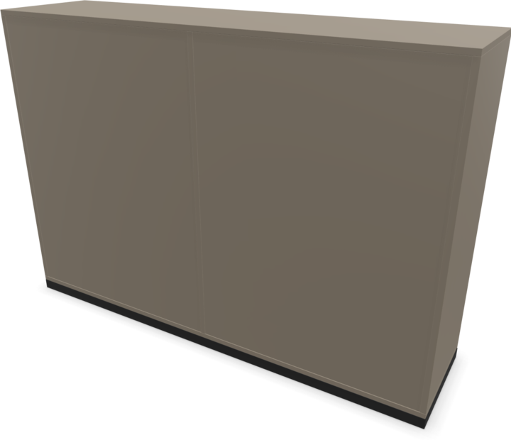 Image du produit Narbutas Choice Armoire à portes coulissantes (160 x 40 x 111,5 cm)