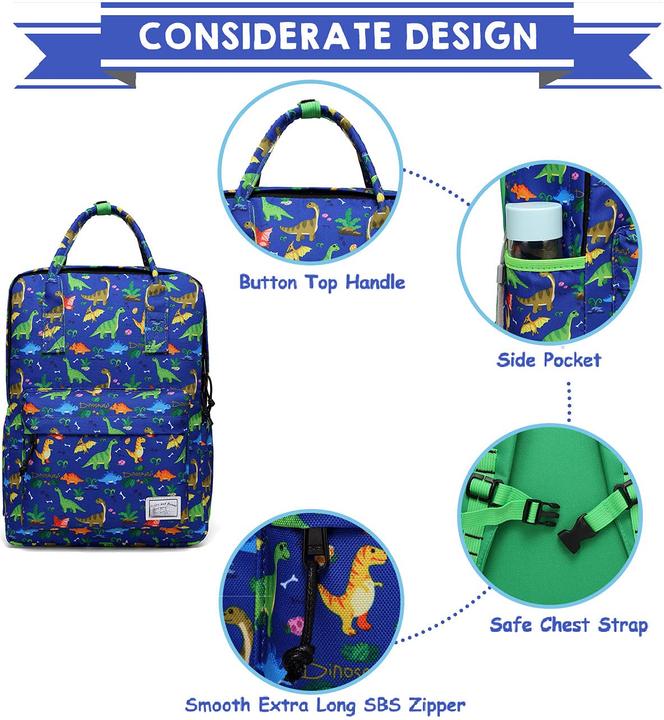 Produktbild Only-Bags.Store Kinderrucksack, Niedlich Wasserabweisend Vorschule Kinder Rucksack Kindergarten Kleinkind Rucksack
