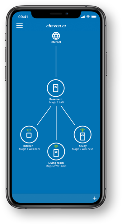 Produktbild Devolo Magic 2 WiFi next Starter Kit (2400 Mbit/s)