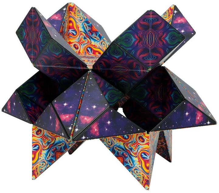 Actual product image Shashibo GeoBender Cube Spaced Out (Multilingual)