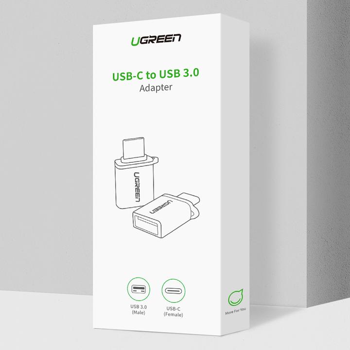 Produktbild Ugreen USB-C 3.1 zu USB-A 3.0 Buchse Adapter (USB Typ C, USB-A)