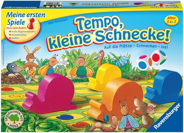 Ravensburger Tempo, kleine Schnecke! (Deutsch)