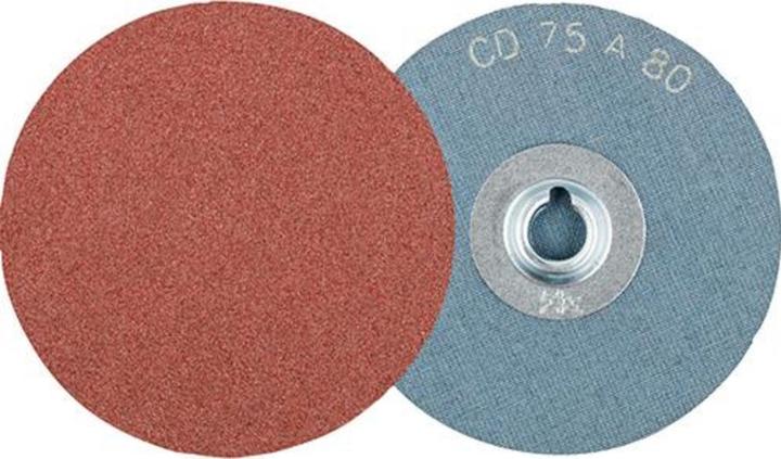 Actual product image Pferd CD 75 A 80 42750708 Sanding sheet grit num 80 (Ø) 75 mm 50 pcs. (80)