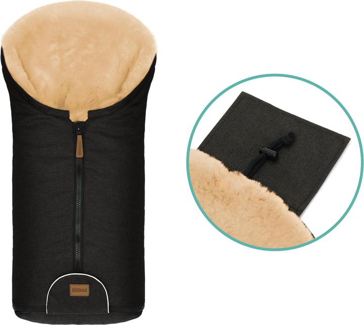 Image du produit Fillikid Winterfusssack Moritz ebenholz