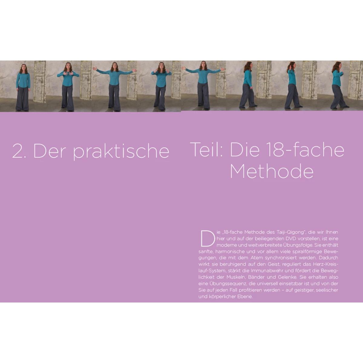 Thumbnail - Qigong, die universelle 18-fache Methode - Personal Training + DVD. Die weltweit populärste, Ratgeber von Elfi Hoffmann