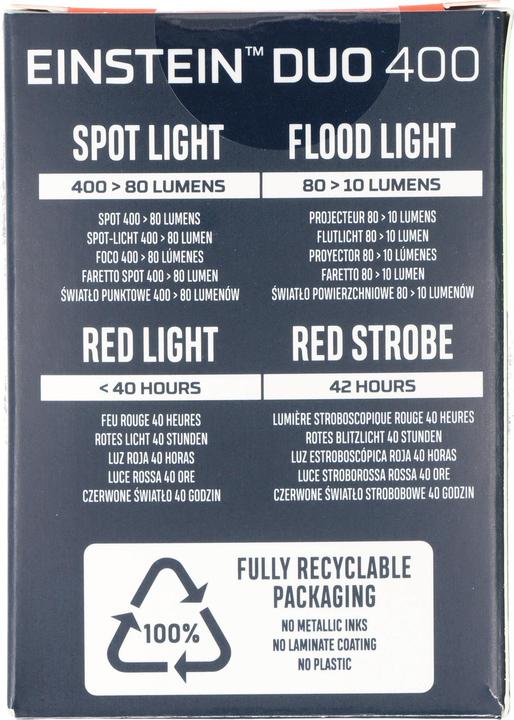 Produktbild Nebo EINSTEIN DUO 400 - Natralock (400 lm)
