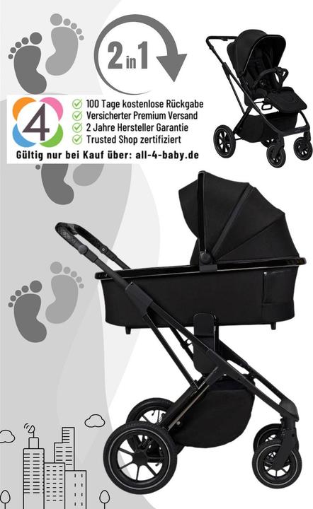 Produktbild Moon PIÙ Kinderwagen / Kombikinderwagen