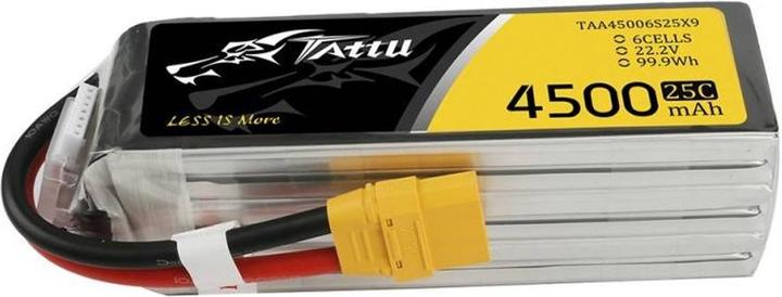Tattu Accu RC LiPo 4500 mAh 22.2 V 25C (22.20 V, 4500 mAh)