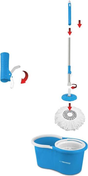 Image du produit Esperanza EHS005 Balai à franges rotatif (3 pcs)