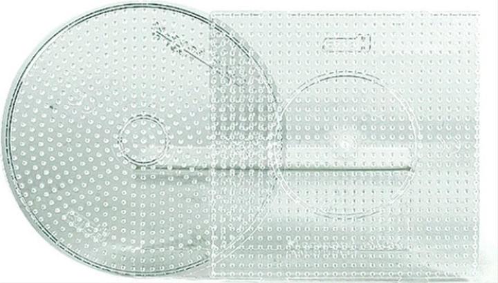 Actual product image Hama Perlen 2 pen pl. transparent circle/quadra